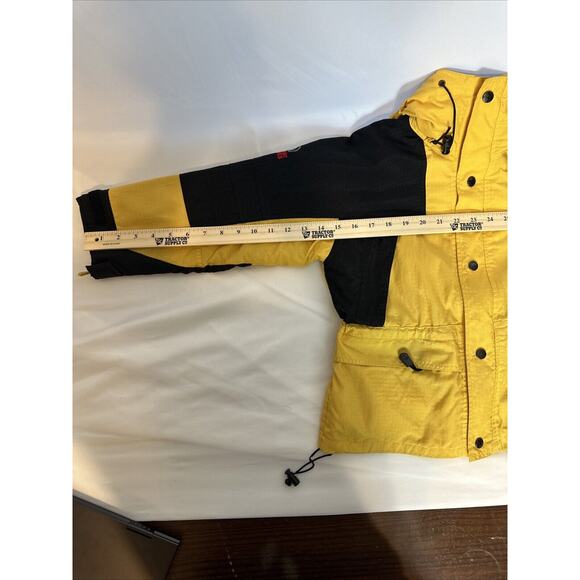Vintage The North Face Gore-Tex Parka Jacket Women's/Girls Small Yellow Mountain - Picture 8 of 9